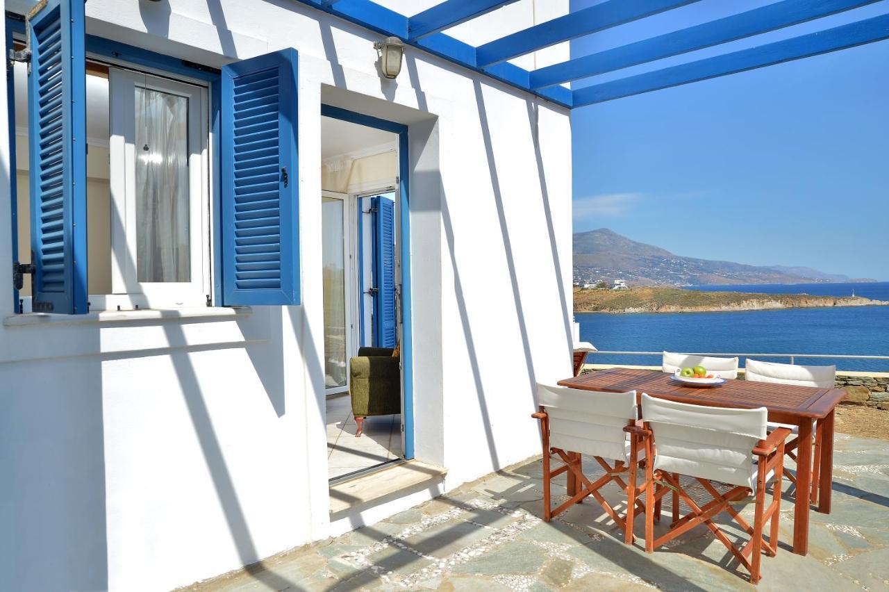Andros Homes Sea Side Apartment & Studio Гавріо Екстер'єр фото
